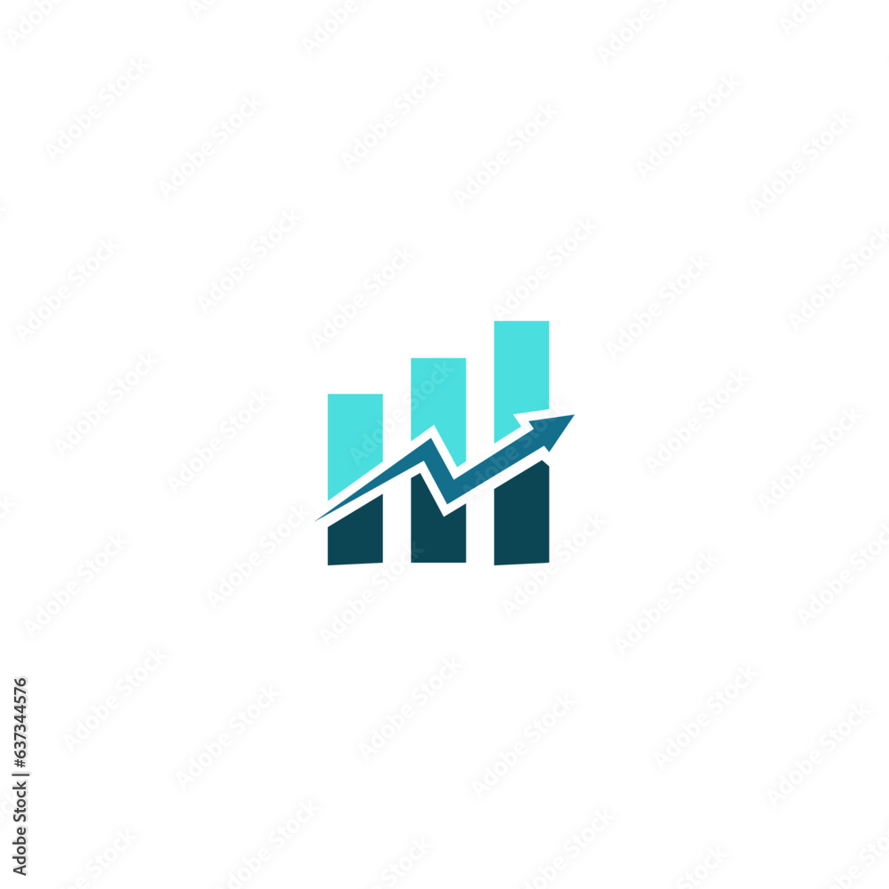 Stock Exchange, Stock Bar Finance, Insurance Logo Template Stock Exchange, Stock Bar Finance, Insurance Logo Template