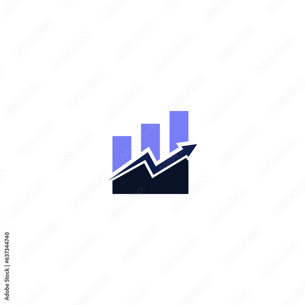 Stock Exchange, Stock Bar Finance, Insurance Logo Template Stock Exchange, Stock Bar Finance, Insurance Logo Template