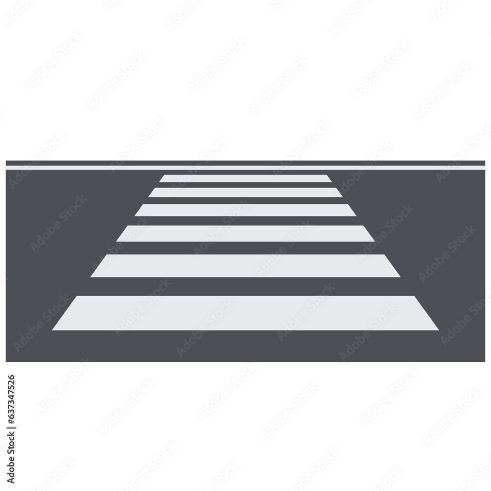 横断歩道のイラスト素材 ベクター 横断歩道のイラスト素材 ベクター