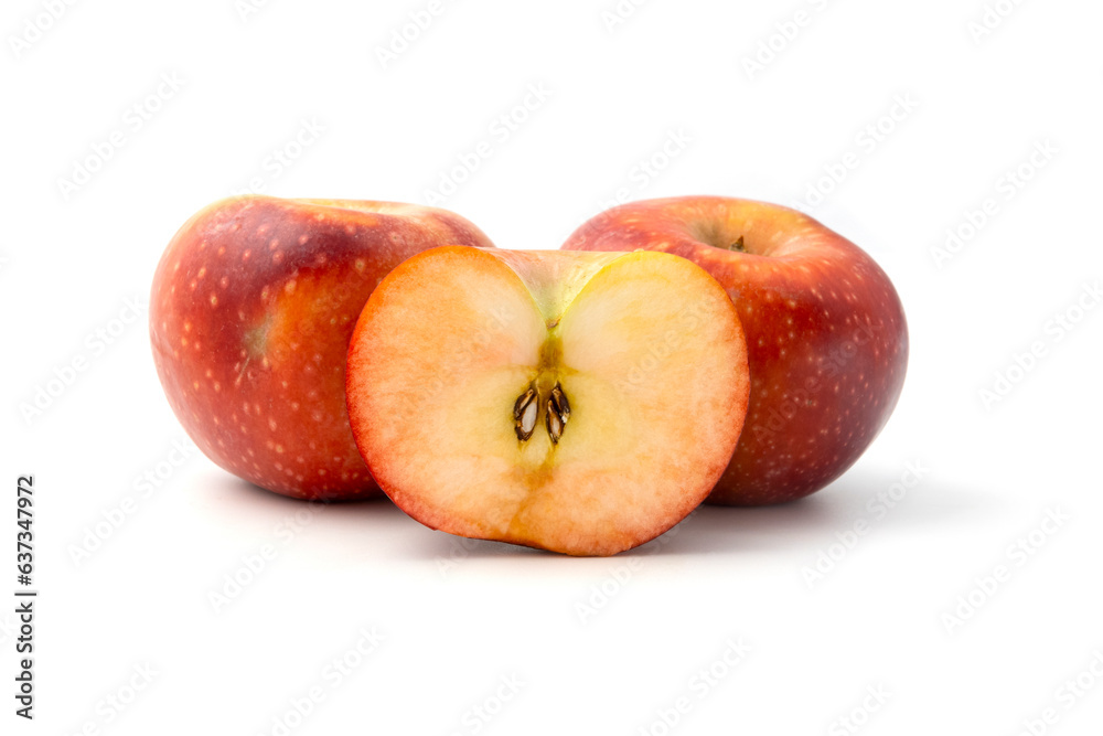 Pink flesh apple Pink flesh apple