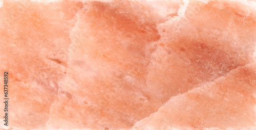 Himalayan salt stone closeup background, texture of natural pink salt crystal