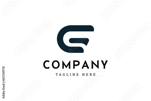 Modern CG logo design