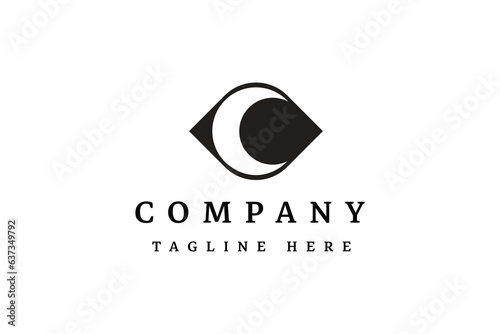 Eye Moon Logo design