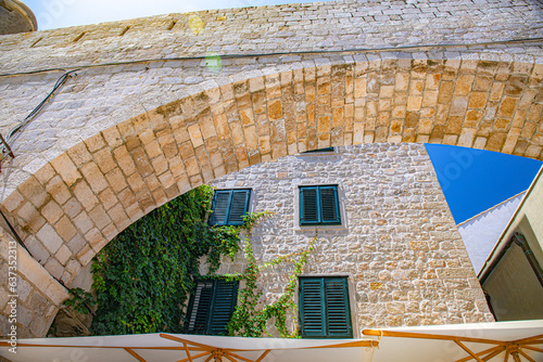 Fototapeta Naklejka Na Ścianę i Meble -  Dubrovnik in adriatic mediterranean sea  in south croatia