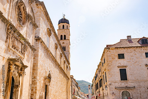 Fototapeta Naklejka Na Ścianę i Meble -  Dubrovnik in adriatic mediterranean sea  in south croatia