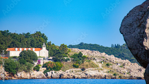 Fototapeta Naklejka Na Ścianę i Meble -  Dubrovnik in adriatic mediterranean sea  in south croatia