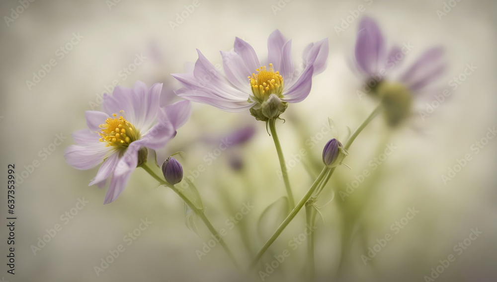 still life of flowers in an ethereal style still life of flowers in an ethereal style