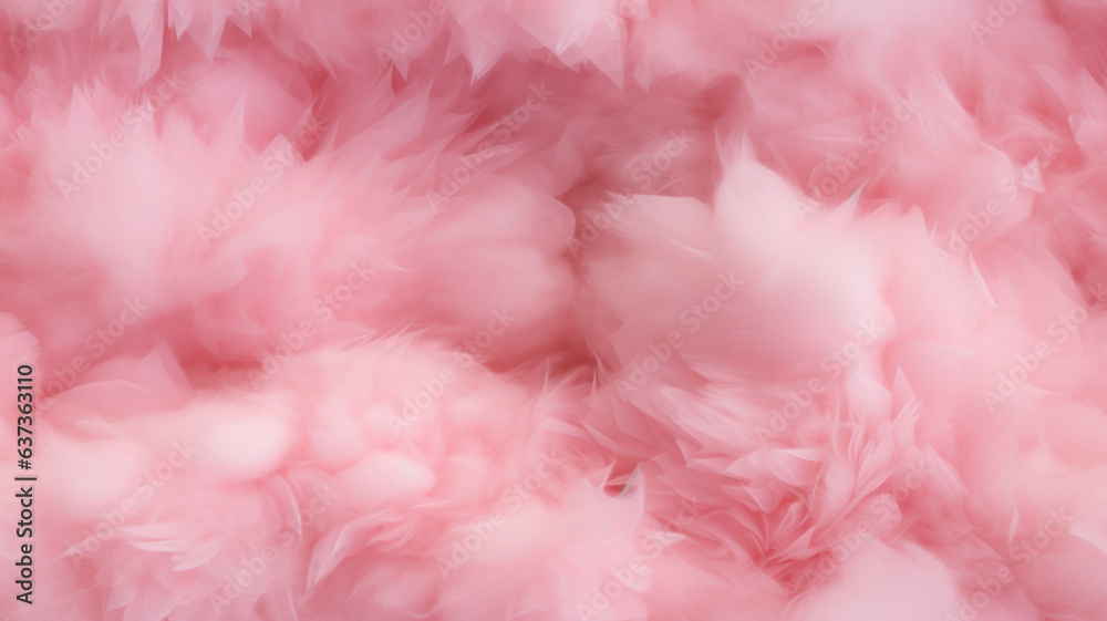 Fototapeta premium Seamless Pink Cotton Candy Texture
