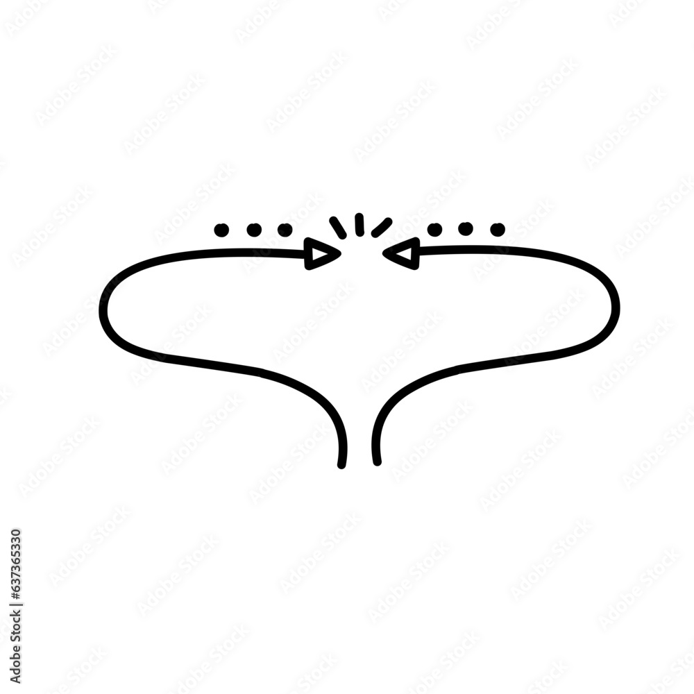 Handdrawn dividers ornament Handdrawn dividers ornament