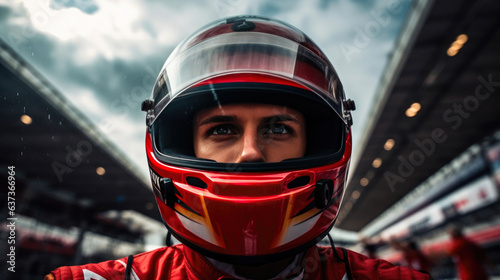 Countdown to Victory: F1 Driver Ready to Race