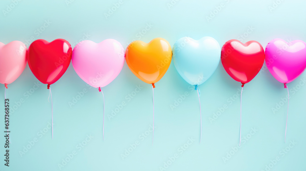 Heart Balloons Galore