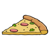 pizza vector illustration