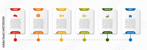Infographic design template with place for your data. Vector illustration.