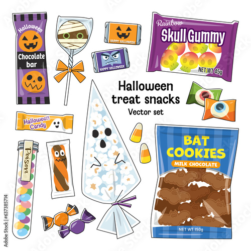 Halloween treat snacks