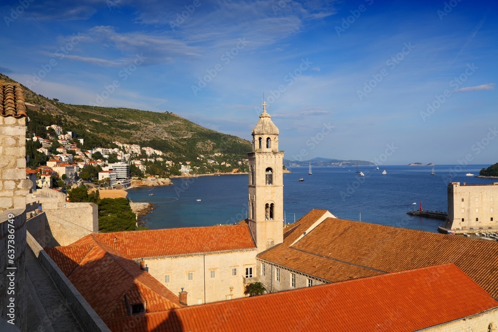 Dubrovnik city landmark
