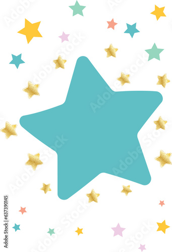 Stars. Cute Nursery Design.