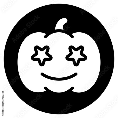 famous glyph icon