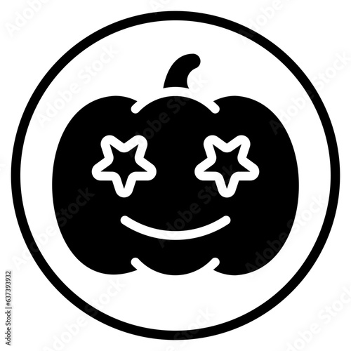famous glyph icon