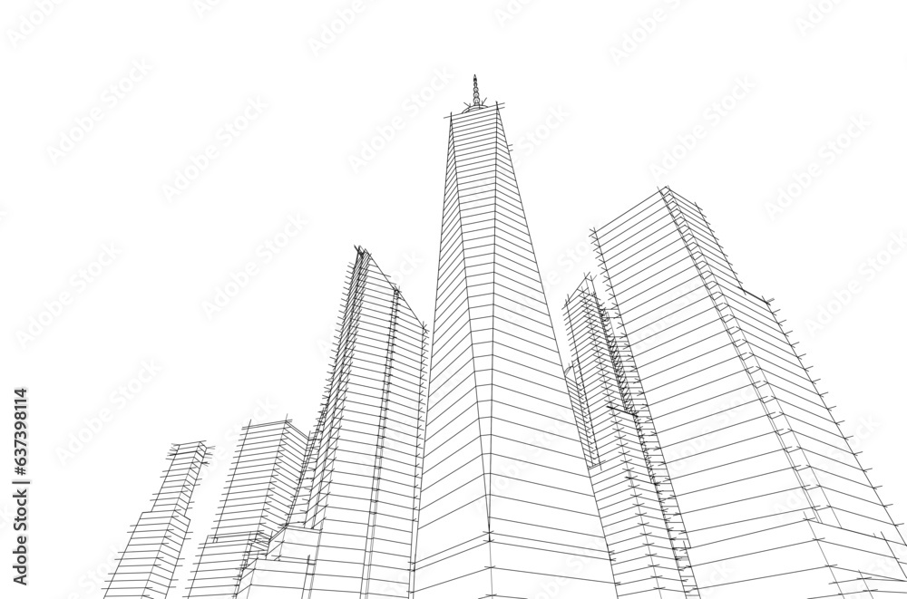 Fototapeta premium skyscrapers