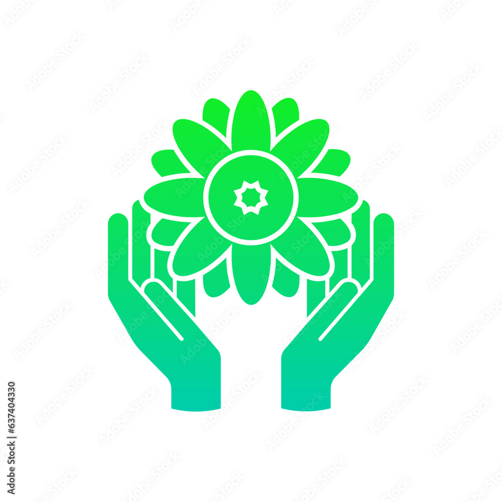 Holding Flower Holding Flower