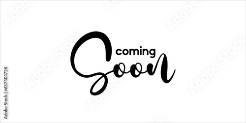 Coming soon. Gender reveal party card, banner vector element design. Invitation card template with a multi-colored inscription