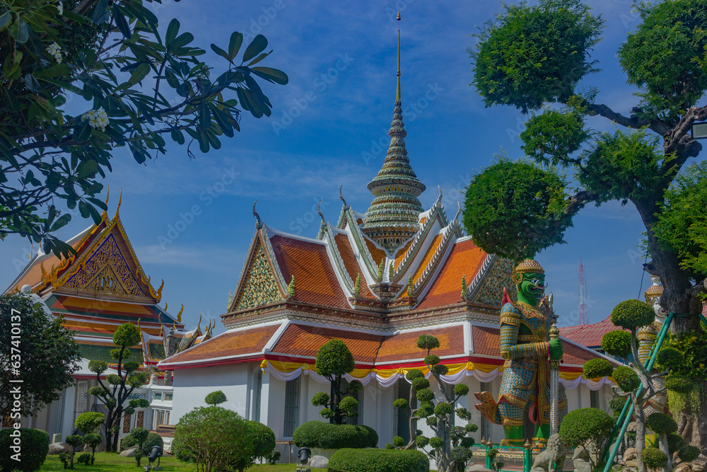Wat Arun a Buddhist temple in the Bangkok, Thailand