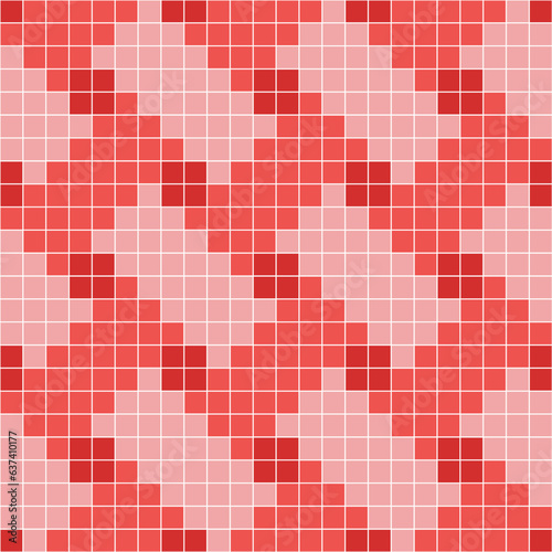 Red tile background, Mosaic tile background, Tile background, Seamless pattern, Mosaic seamless pattern, Mosaic tiles texture or background. Bathroom wall tiles, swimming pool tiles.