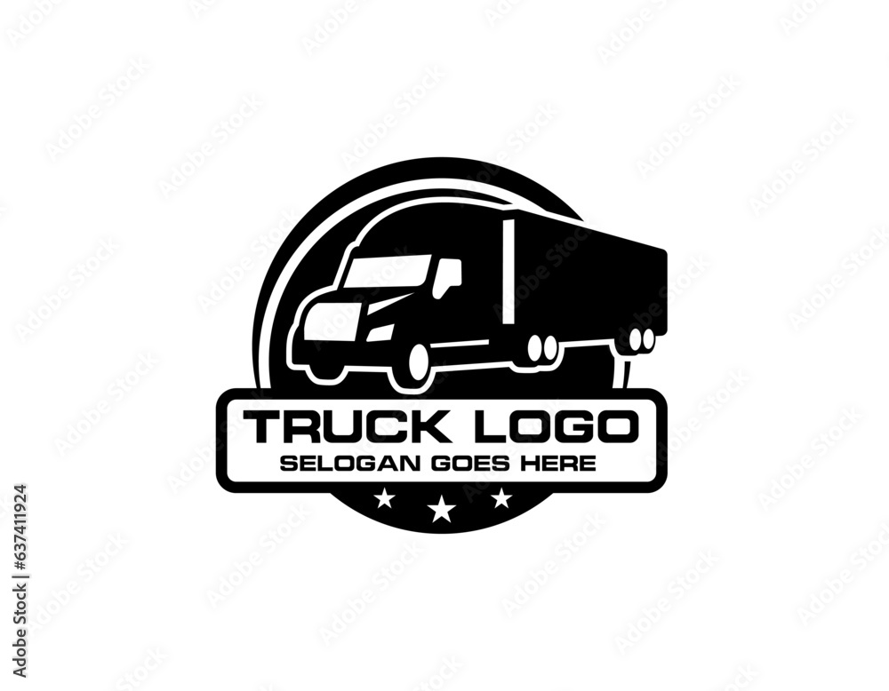 Logistic delivery, express fast shipping logo design template Logistic delivery, express fast shipping logo design template