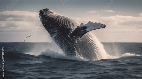 whale in the sea © Tim Kerkmann
