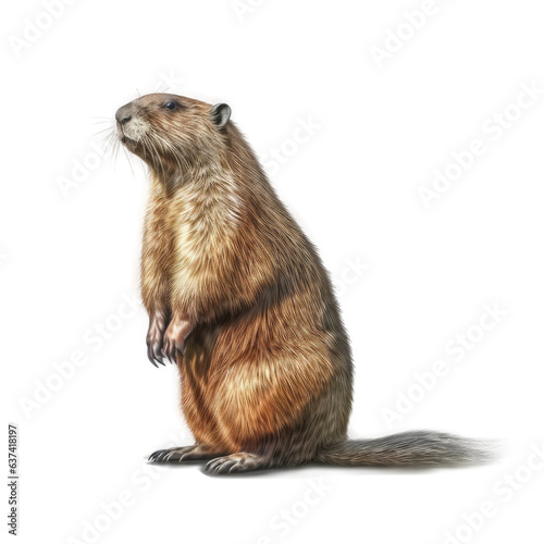 Beaver , Illustration, HD, PNG © Cove Art