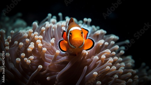 clownfish in reef