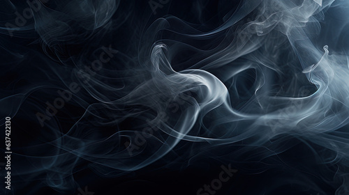 Smoke on dark background wallpaper