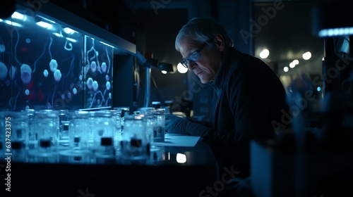 Scientist working in Laboratory