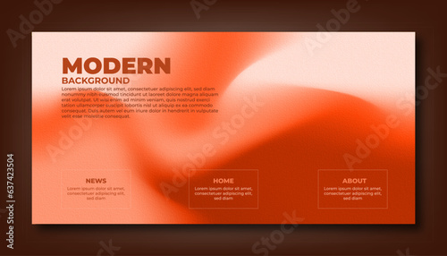 Modern Background Design with Gradient and Grain Texture. Minimalist Gradient Background with geometric shapes for Website design, landing page, wallpaper, banner, poster, flyer, and presentation