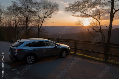 car in the sunset © Tim Kerkmann