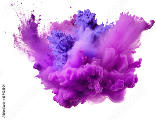 purple powder pigment