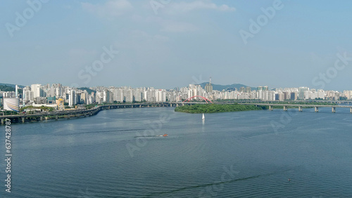 Photography 남산타워,서강대교,밤섬,강변북로,마포구,한강,서울