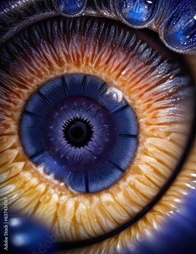 eye (macro shot 8k eye picture) detailed 