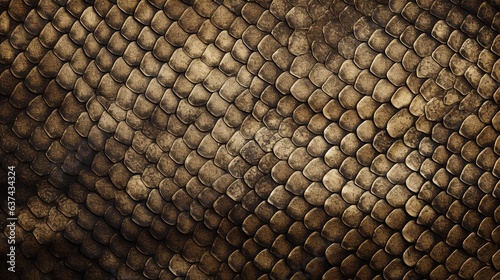 The texture the of the black snake skin for background and design art work. photo