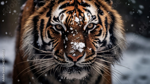 portrait of a tiger.Generative Ai