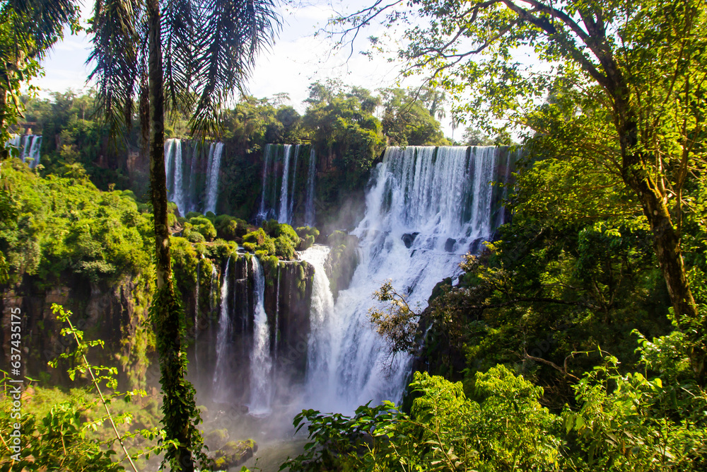 Iguazu falls national park park, waterfalls, cataratas Iguazu Argentina