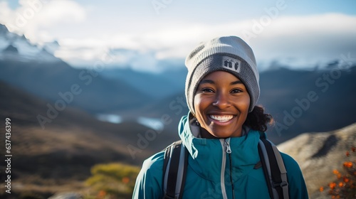 Nordic Trails: Young Haitian Woman Embarks on Nordic Hiking Expedition