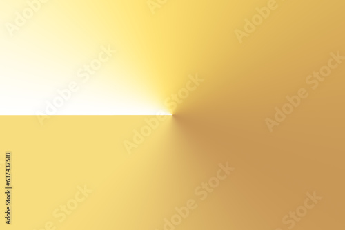 Abstraktes, gelbes Hintergrundmotiv - Hintergrundbild - Hintergrunddesign mit abstrakter Form und Farbverlauf - 3d-Wirkung