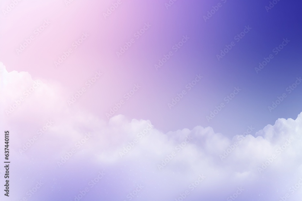 A vibrant sky with colorful clouds