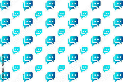 Abstract Forum Chat Pattern Background