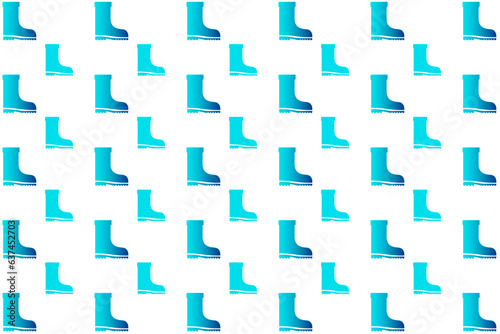 Abstract Gumboot Pattern Background