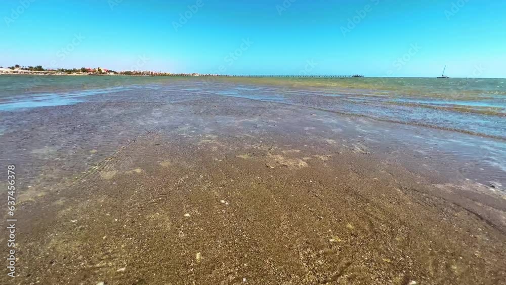 Remote Sandbank Serenity: Shallow Waters Far from Shore Remote Sandbank Serenity: Shallow Waters Far from Shore
