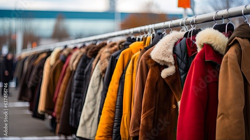 Canvastavla Coat Drive Promotion: Motivating Clothing Donation with Photos of Coats Hanging
