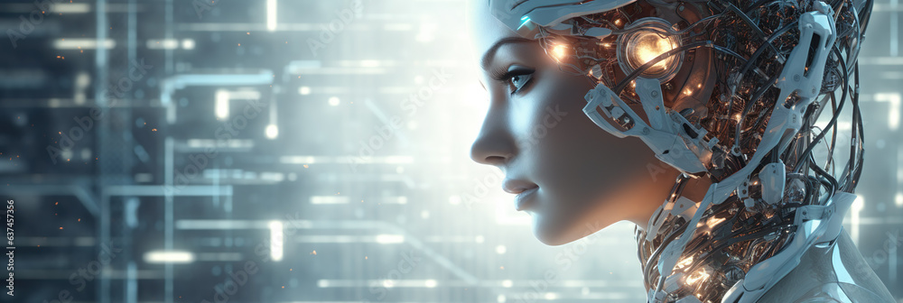 Futuristic Artificial intelligence AI (Gnerative AI) Futuristic Artificial intelligence AI (Gnerative AI)