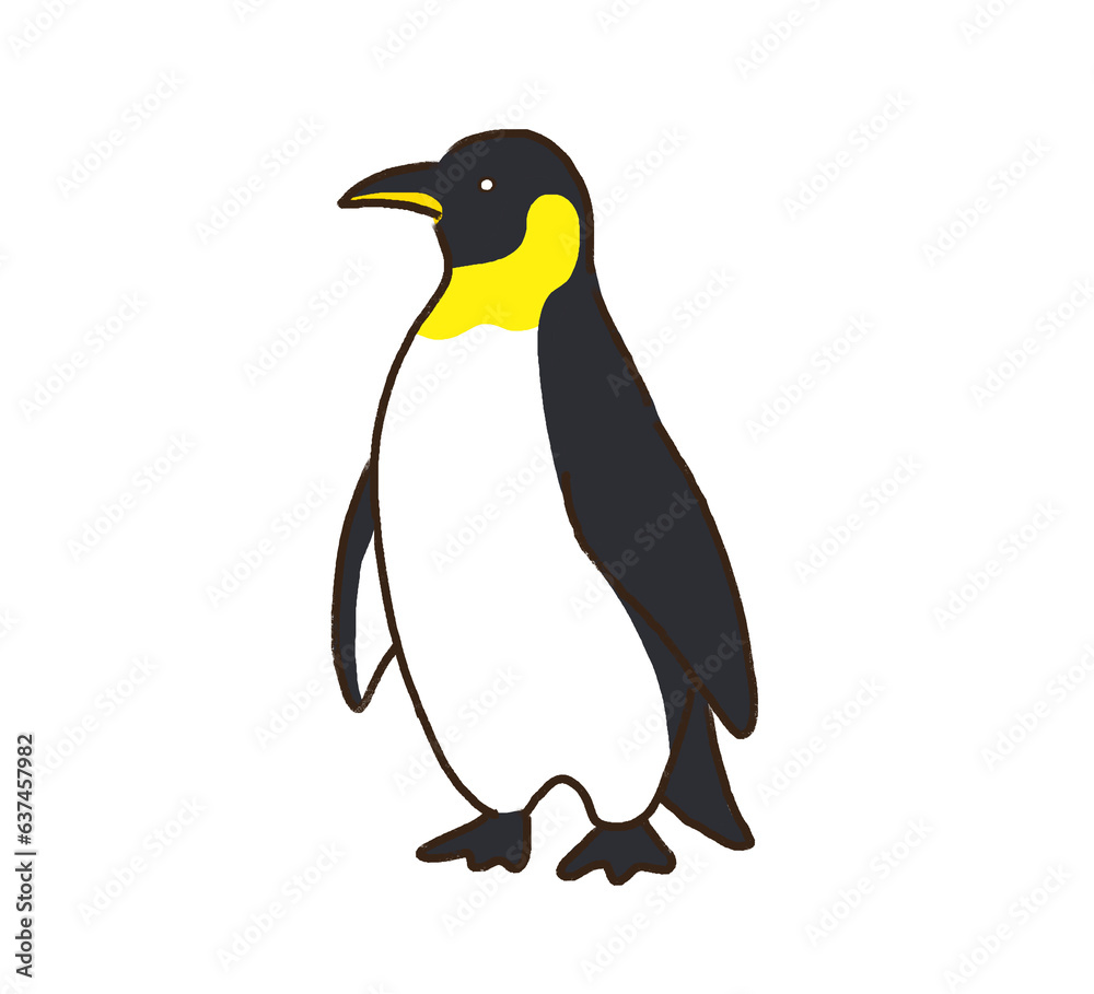 Fototapeta premium ペンギンのかわいいイラスト